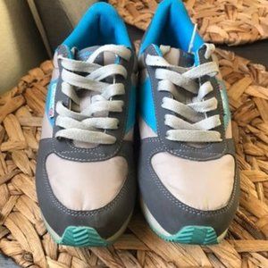 Reebok Classic Casual Sneakers Blue Gray Womens Size 9